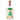 A clear glass bottle filled with green match heads and gold match tips, sealed with a cork labeled 'MATCHES'. The bottle has a white holiday label featuring a green Christmas tree and gold stars, with 'MERRY CHRISTMAS' printed at the bottom, all on a plain white background.