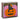 A novelty matchbox-style product labeled 'SPOOKY MATCHES' with a Halloween illustration of a black cat sitting on a carved orange pumpkin against a pink starry background. The box is shown at a slight angle on a plain white studio background.